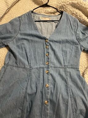 ASOS Light Blue Denim Dress